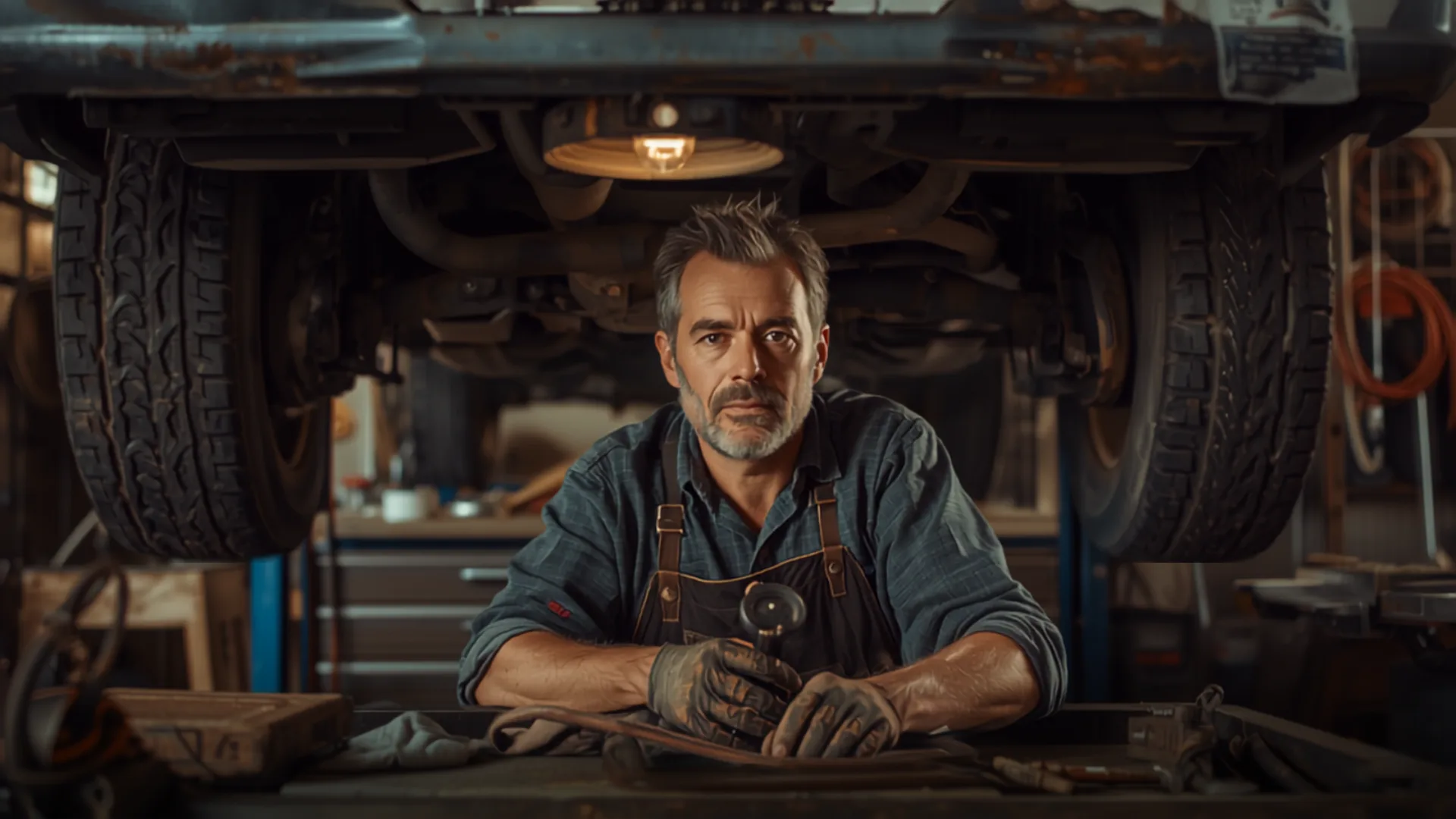 A mechanic at work